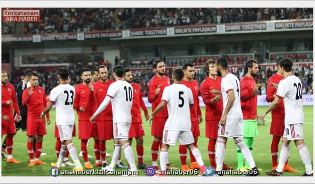 Milli Takımımız Hazırlık Maçında İran'ı 2-1'lik Skorla Yendi