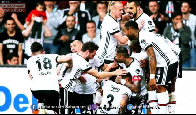 Beşiktaş 3 Golle Takibi Sürdürüyor