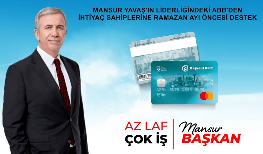 Ankara Büyükşehir Belediyesi’nden 2000 ₺ Genel İhtiyaç Ödemesi